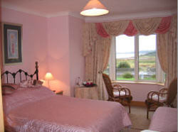 Bedroom at Achill Lodge bed and breakfast accommodation Salthill Galway City Ireland